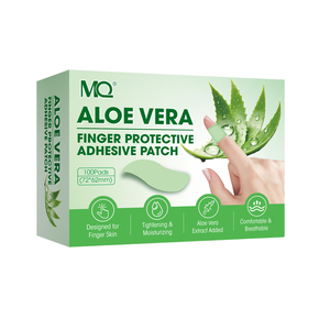 Parche Adhesivo de <span class=keywords><strong>Aloe</strong></span> <span class=keywords><strong>Vera</strong></span> <span class=keywords><strong>para</strong></span> Dedos - Cómodo y Transpirable <span class=keywords><strong>para</strong></span> Reafirmar y Humectar la Piel de los Dedos - Product Image 1