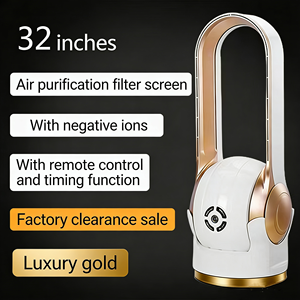 Les fabricants utilisent des ventilateurs tour <span class=keywords><strong>silencieux</strong></span> sans pales pour les purificateurs d'air, des ventilateurs sans pales avec télécommande - Product Image 2