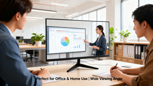 Nuevo Monitor de Computadora LCD JSW240G-F100 de 24 Pulgadas FHD 100Hz con VGA, Sin Parpadeo, Luz Azul Baja para Uso en el Hogar/Oficina JSW240G-F100 2 - Product Image 3