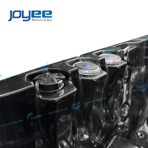 Joyee อ่างน้ำวนกลางแจ้งอ่างอาบน้ำอะคริลิค3คนอ่างน้ำร้อนในสวนดีไซน์ยุโรป - Product Image 4