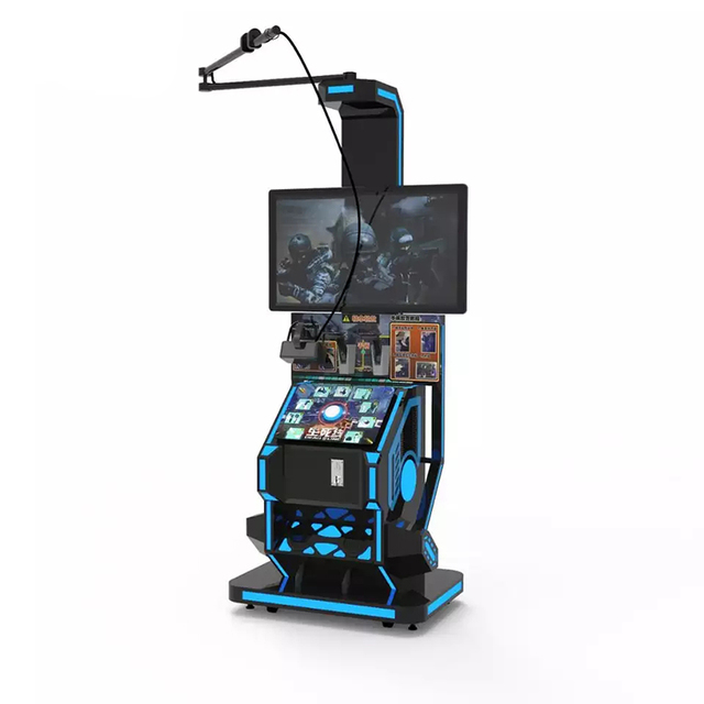 Electric Game Equipment With 9D VR Walking Gun Shooting Arcade VR Walker Virtual Reality Game Machine