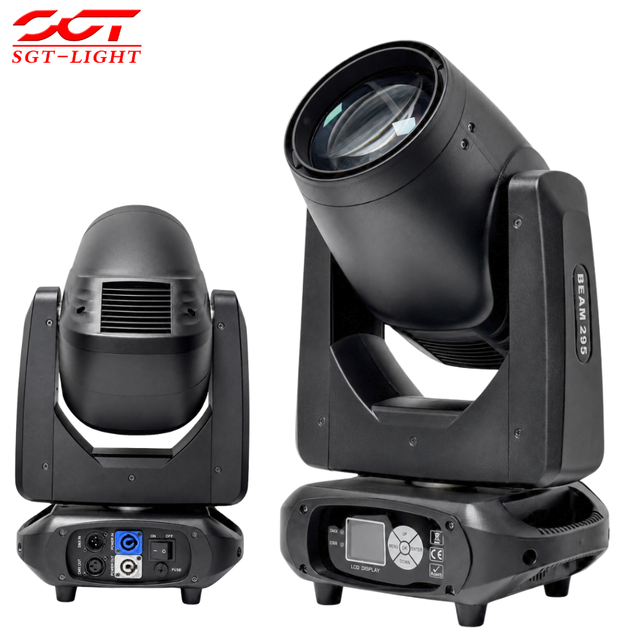 SGT OEM ODM 295W Beam Moving Head Light Electronic Ballast Silent Motor Color Screen One-stop Service for Event