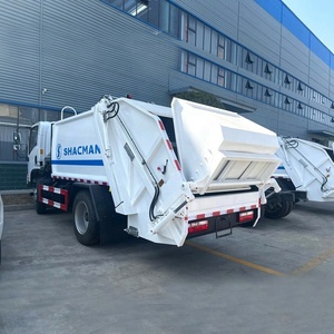 รถบรรทุกอัดขยะดีเซล SHACMAN 4X2 พร้อมเกียร์ สำหรับงานสุขาภิบาลในเมืองและการเก็บขยะชุมชน จากผู้ผลิตระดับโลก - Product Image 6