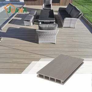 Ngoài trời moistureproof không trơn sàn gỗ cứng WPC Composite decking Gỗ nhựa composite decking - Product Image 2