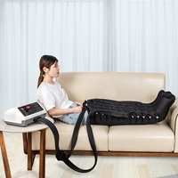 Nouvelles bottes de récupération à compression d'air à 12 chambres 2026 – Appareil de massage pour drainage lymphatique pour athlètes