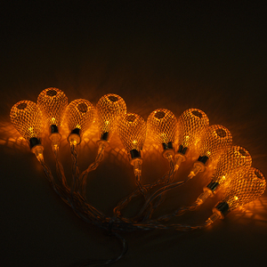 Pin Hoạt Động Rỗng Mạ Kim Loại Nước <span class=keywords><strong>Drop</strong></span> Shipping Chuỗi Lights Đối Với Trang Chủ Đảng Trang Trí Cây Giáng Sinh - Product Image 3