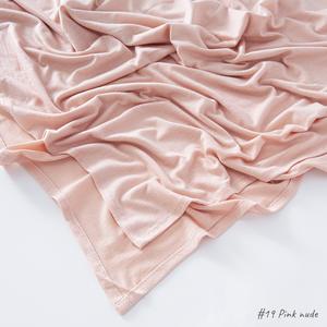 Produttore Yibaoli moda 29 colori 60cm 170cm bordo arrotolato bordo cotone arabo sciarpe traspirante Jersey Hijab sciarpa musulmana - Product Image 4