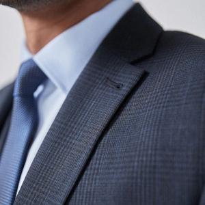 Costume en laine décontracté et personnalisé pour hommes, <span class=keywords><strong>tenue</strong></span> de marié de <span class=keywords><strong>mariage</strong></span> en deux pièces - Product Image 2