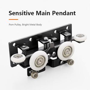 WEKIS Sistema de Puerta Corredera de Madera con Riel Oculto Invisible y Amortiguación Bidireccional - Product Image 4