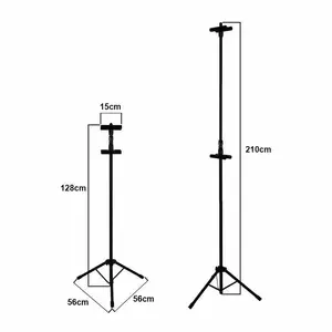 T Bunting Banner Double Sided Tripod Display Stand