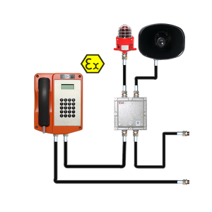 Nổ bằng chứng báo động sừng âm thanh PoE Loa ngoài trời ATEX iecex chống va đập IP66 Loa - Product Image 5