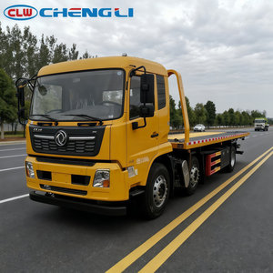 Dongfeng 6x2 <b>Flatbed</b> Tow <b>Truck</b> | 15T Capacity, Cummins Engine, Euro 2-6, Customizable Road Wrecker <b>Truck</b> - Product Image 4