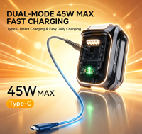 Baterai Li-ion 18V 5Ah Dengan Port USB Type-C PD Pengganti untuk DCB184 Perkakas Listrik Bor Tanpa Kabel Paket Baterai Lithium
