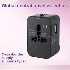 Adaptador de Viaje Universal Multifunción, Carga Rápida 1A1C, Enchufe Todo en Uno para EE. UU., UE, Reino Unido y Australia - Product Image 3