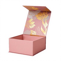 Boîtes écologiques en forme de coquille, boîtes rigides, fermeture magnétique, rectangle, personnalisables