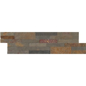 Pannello in Pietra Naturale di Ardesia Rustica a Superficie Spaccata, Moderno ed Ecologico, Resistente agli Acidi, per Rivestimenti Esterni di Ville - Product Image 2