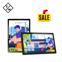 Tablet PC industrial para montaje en pared Monitor de panel de pantalla táctil todo en uno Android de 18,5 pulgadas