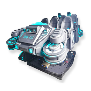 <span class=keywords><strong>Simulateur</strong></span> de montagnes russes VR en métal pour intérieur, thème bateau sombre, au meilleur prix pour centres commerciaux et parcs d'attractions publics - Product Image 2