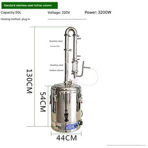 Unité de distillation d'<span class=keywords><strong>huiles</strong></span> <span class=keywords><strong>essentielles</strong></span> électrique, extracteur <span class=keywords><strong>à</strong></span> vapeur pour <span class=keywords><strong>huiles</strong></span> de lavande, de camomille et d'eucalyptus - Product Image 5