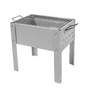 Parrilla Portátil de Carbón de Acero Galvanizado, Mini Estufa de Barbacoa para Exteriores con Diseño Desmontable para Camping y Uso Doméstico - Product Image 3