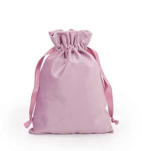Pochette cadeau en velours à cordon, petite, réutilisable, écologique, design personnalisé - Product Image 5