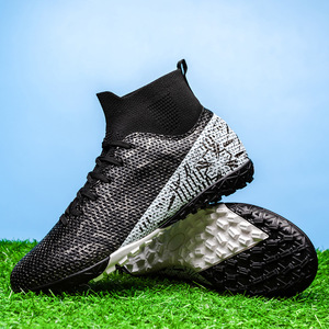 Vente directe d'usine, chaussures de football polyvalentes et tendance, chaussures de football antidérapantes et respirantes pour adolescents - Product Image 2