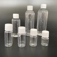 Botellas de Plástico PET Vacías al por Mayor, Botellas Transparentes Disponibles en Tamaños de 10 ml, 20 ml y 30 ml, Botella de Plástico Transparente para Mascotas