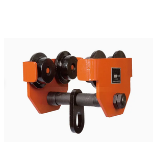 Capacité du chariot manuel du palan électrique pour le palan PA600 à PA1000 Push Geared Overhead Dual Wheels I Beam Trolle - Product Image 4