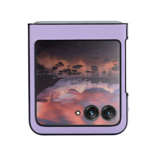 Vente en gros étui de téléphone portable en cuir PU antichoc pliable pour <span class=keywords><strong>Moto</strong></span> Razr 40 50 60 Ultra couverture arrière - Product Image 4