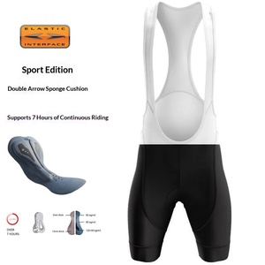 <span class=keywords><strong>Pantaloncini</strong></span> da Ciclismo Personalizzati con Doppia Freccia in Silicone Imbottito, <span class=keywords><strong>Pantaloncini</strong></span> con Bretelle Traspiranti ad Asciugatura Rapida <span class=keywords><strong>per</strong></span> <span class=keywords><strong>Bici</strong></span> - Product Image 2