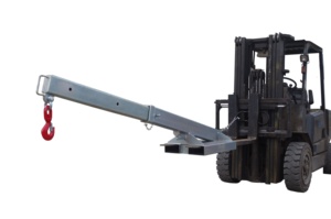 Carretilla elevadora Extensión basculante <span class=keywords><strong>Jib</strong></span> Accesorio de elevación de servicio pesado para manejo de materiales de construcción de almacén - Product Image 2