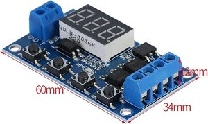 Kunden spezifisches einstellbares digitales 12/24V-MOSFET-<span class=keywords><strong>Timer</strong></span>-Leiterplatten-PCBA-Design mit doppelter Verzögerung für Smart Home-Beleuchtung - Product Image 3