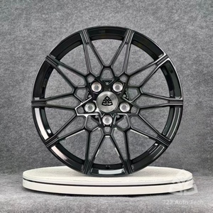 Cerchi in Lega 722 Auto Mirror Black Mesh Forged 21-23 Pollici con Bordo Profondo 5x112 5x120 5x130 per Bentley Continental, Rolls Royce <span class=keywords><strong>Ghost</strong></span>, Maserati - Product Image 1