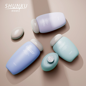 Contenant écologique pour soins de la peau 150ml 200ml 250ml, flacon souple pour soins capillaires avec impression sérigraphiée pour crème solaire - Product Image 3