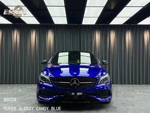 AURORA CANDY BLUE Car <b>Wrap</b> Vinyl Film Self Adhesive Vinyl High Quality Air <b>Bubble</b> Free - Product Image 4