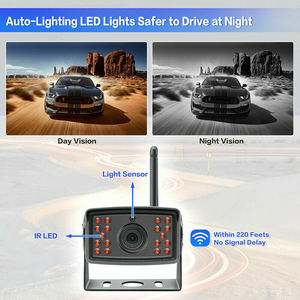 AlwayCare CC980-W Infrared LED WiFi Reverse <b>Camera</b> <b>Night</b> <b>Vision</b> Wireless Monitoring System for Trucks Trailers Car Reversing Aid - Product Image 3