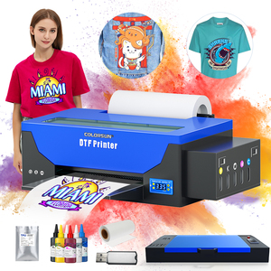 New Arrival Digital DTF Printer with R1390 Printhead with PET Film Oven - Product Image 1