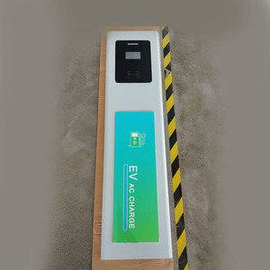 สถานีชาร์จรถยนต์ไฟฟ้าแบบติดตั้งบนพื้น 7kW-22kW พร้อมระบบสมาร์ท คอนเนคเตอร์คู่ รองรับ Wifi RFID Type 2 ชาร์จไฟ AC - Product Image 3