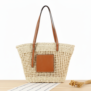 กระเป๋าแฟชั่นใหม่ กระเป๋าถือผู้หญิงคุณภาพสูง กระเป๋าสะพายไหล่ ผลิตในจีน กระเป๋าโท้ท แบรนด์ดัง ของขวัญสำหรับผู้หญิง - Product Image 1