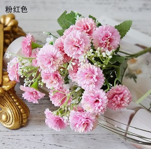 LUYI - Ramo <span class=keywords><strong>de</strong></span> 20 Cabezas <span class=keywords><strong>de</strong></span> <span class=keywords><strong>Lilas</strong></span> Artificiales Pequeñas, Ramo <span class=keywords><strong>de</strong></span> Flores Silvestres Pequeñas para Decoración del Hogar, Arreglos Florales para Bodas - Product Image 3