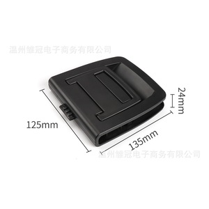 Manija de la puerta trasera del maletero 51479120283 para BMW X5 X6, pieza de repuesto de metal negro - Product Image 1