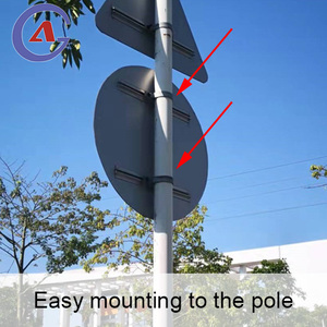 Bảng Tín Hiệu An Toàn Giao Thông Đèn Led Nhấp Nháy Chạy Bằng Năng Lượng Mặt Trời - Product Image 5