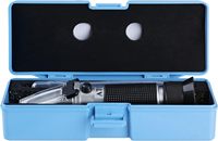 Brix Refractometer met ATC Digitale Handheld Refractometer voor Thuisbrouwerij Worte Bier Wijn Fruit Suiker SG 1.000-1.120 Brix 0-32%