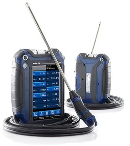 Analizador de Combustión Industrial Wohler A550, Sensor Electroquímico de O2/NO/COH/NO2/SO2, Precisión del 0.3%, 1 Año de Garantía - Product Image 4