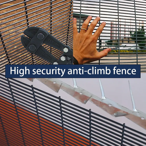 HT-FENCE 358 Anti-Climb-Hochs icherheitszaun Kunden spezifisch Leicht zu montieren der, langlebiger 358 Anti-Climb-Zaun - Product Image 6