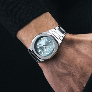 <span class=keywords><strong>Daniel</strong></span> Gorman 0916แนวคิดการออกแบบยุคธารน้ำแข็งนาฬิกาควอตซ์ของผู้ชายสายเหล็กกันน้ำสำหรับนักธุรกิจที่สง่างาม - Product Image 4