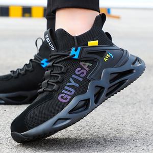 جويزا-حذاء أمان للرجال, حذاء ذو نعل من البلاستيك والمطاط خفيف الوزن للحماية الاحترافية مصنوع من الفولاذ المقاوم للصدأ ذو نعل علوي يسمح بالتهوية - Product Image 5