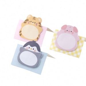 กระดาษโน้ตแมวน่ารัก รูปทรงพิเศษ การ์ตูนสวยงาม ติดด้วยตัวเองได้ - Product Image 1