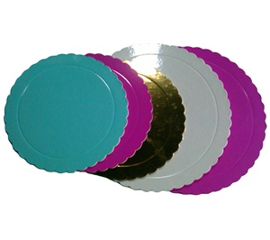 Großhandel benutzer definierte Lebensmittel qualität Gold komprimierte Pappe Kuchen Basis brett Kuchen Kreise - Product Image 3
