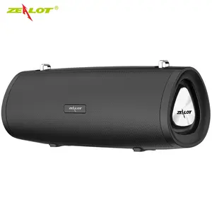 bluetooth ukuran besar speaker Suppliers-Speaker Bluetooth Nirkabel ZEALOT S39, 2021, Kuat, 30W, Ukuran Besar, dengan Baterai Kapasitas Besar